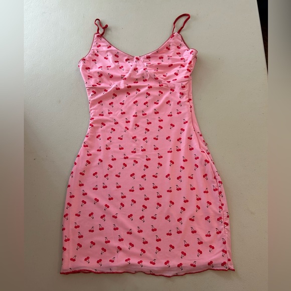 More to Come Cherry Mini Dress - Picture 4 of 4